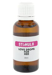STIMUL8 LOVE DROPS FOR HER 30ML