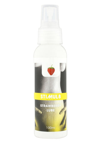 STIMUL8 LUBE STRAWBERRY 100ML