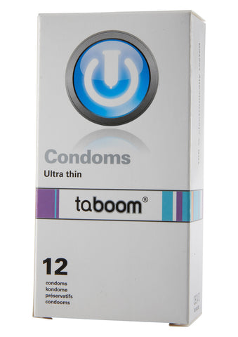 TABOOM CONDOMS 12 PACK