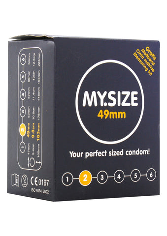 MY.SIZE 49 CONDOMS 10 PCS