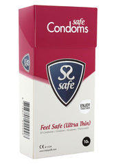 SAFE ULTRA THIN CONDOMS 10 PCS